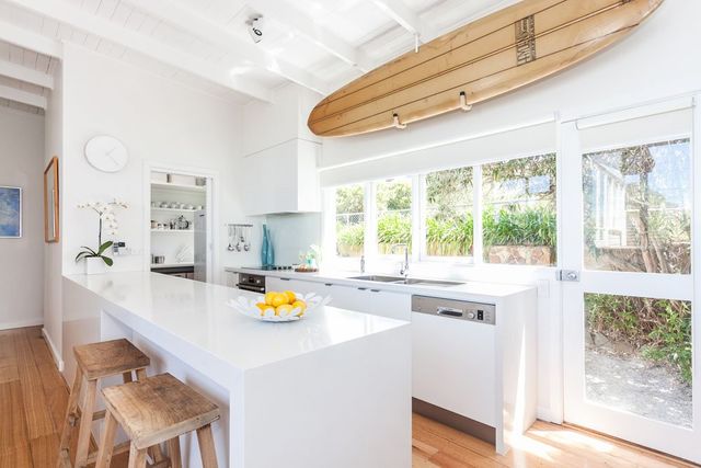 acessórios temáticos de praia para cozinha