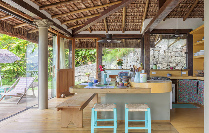 decoração cozinha praia criativa