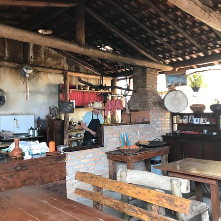 materiais naturais para cozinha campo