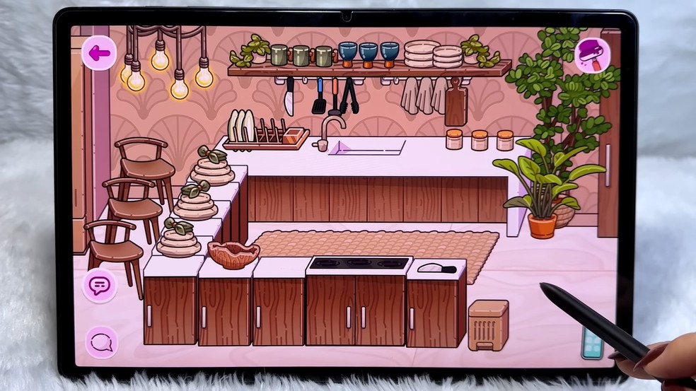 decoração de cozinha do avatar world