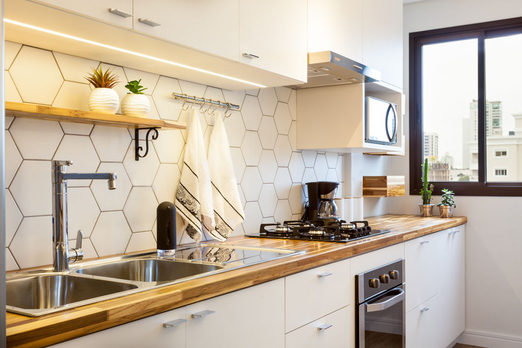 10 Ideias de Puxadores para Cozinha Escandinava