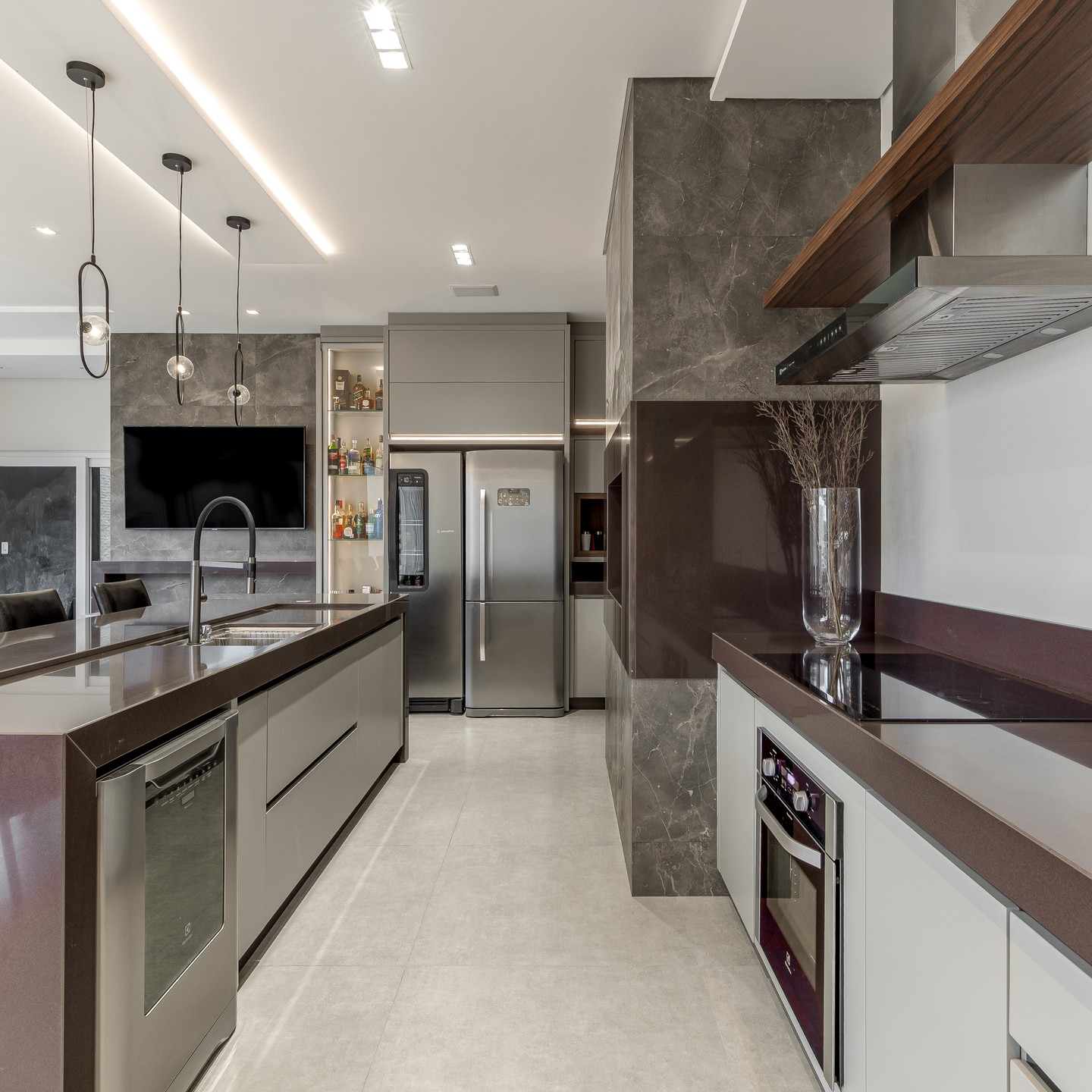 decoracao de cozinha moderna