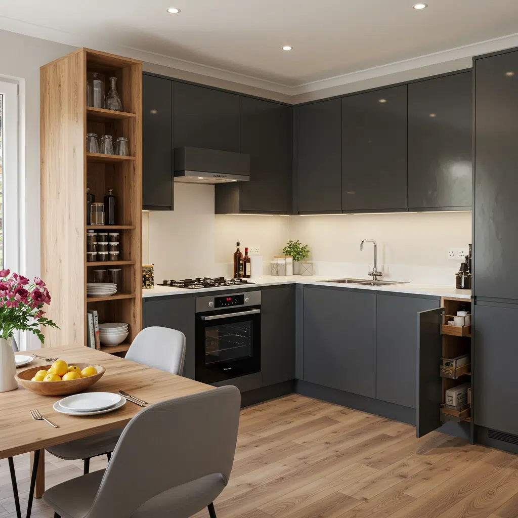 Cozinha Invisível: O Futuro do Design e Tecnologia em Ambientes Pequenos