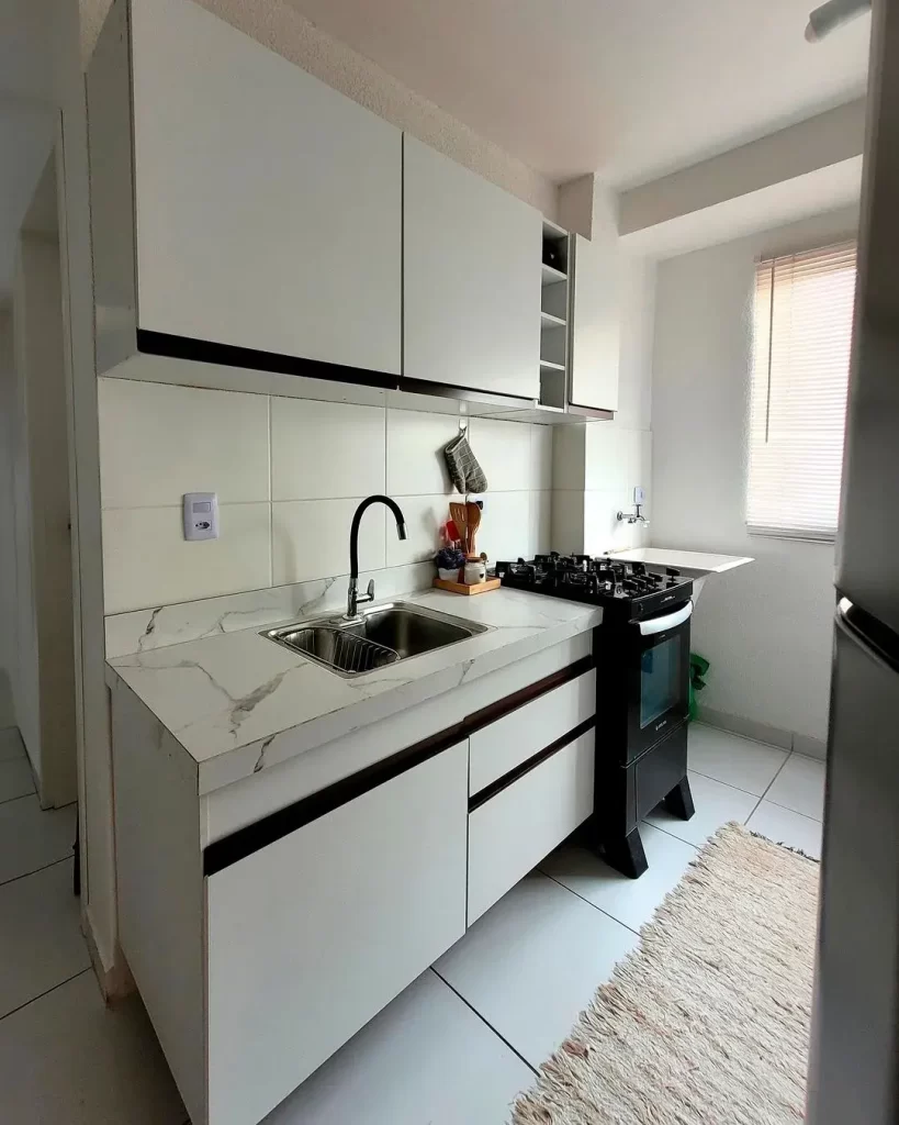 decoracao de cozinha pequena e simples