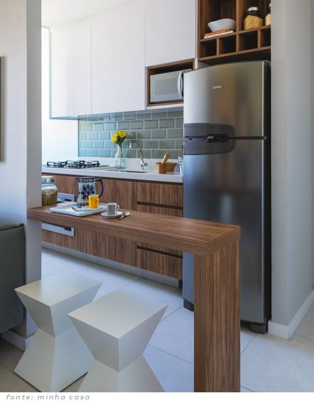 Iluminação estratégica para cozinhas pequenas