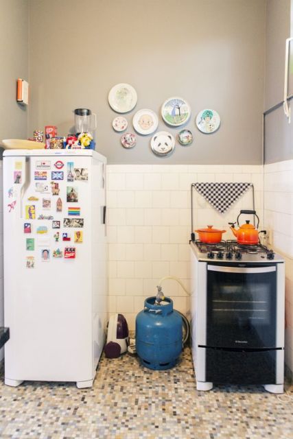 ideias de decoração para cozinha pequena e econômica