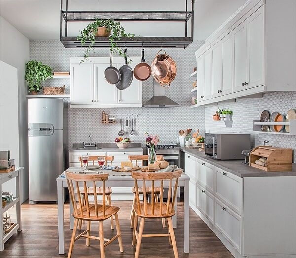 decoracao de cozinha vintage