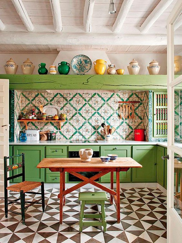 5 Dicas para uma Cozinha Vintage com Pouco Dinheiro