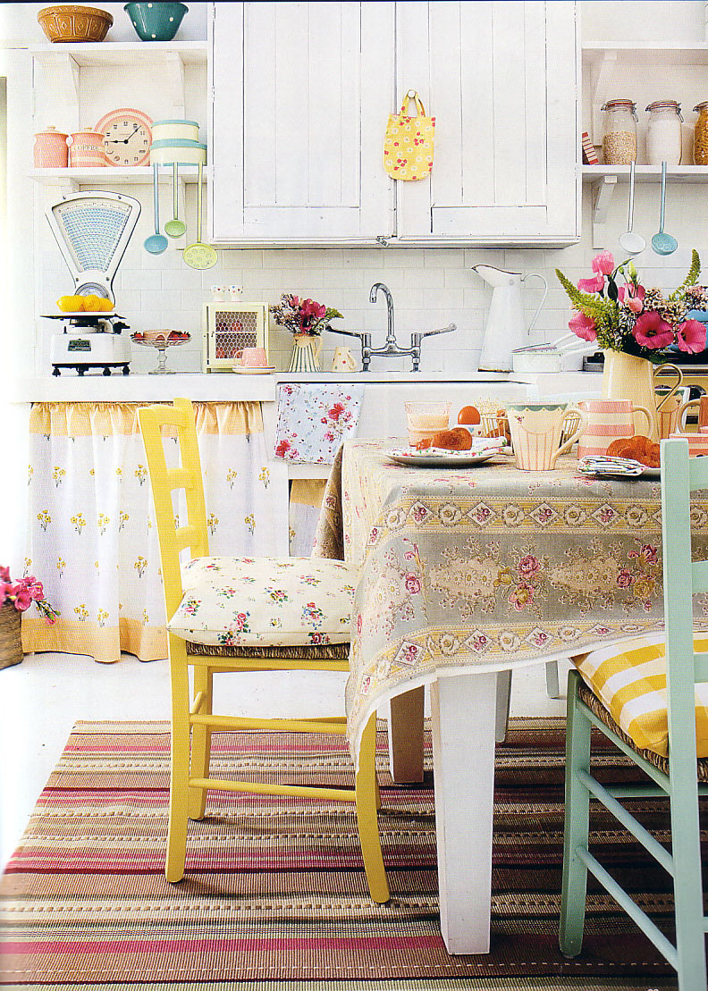 decoracao de cozinha vintage