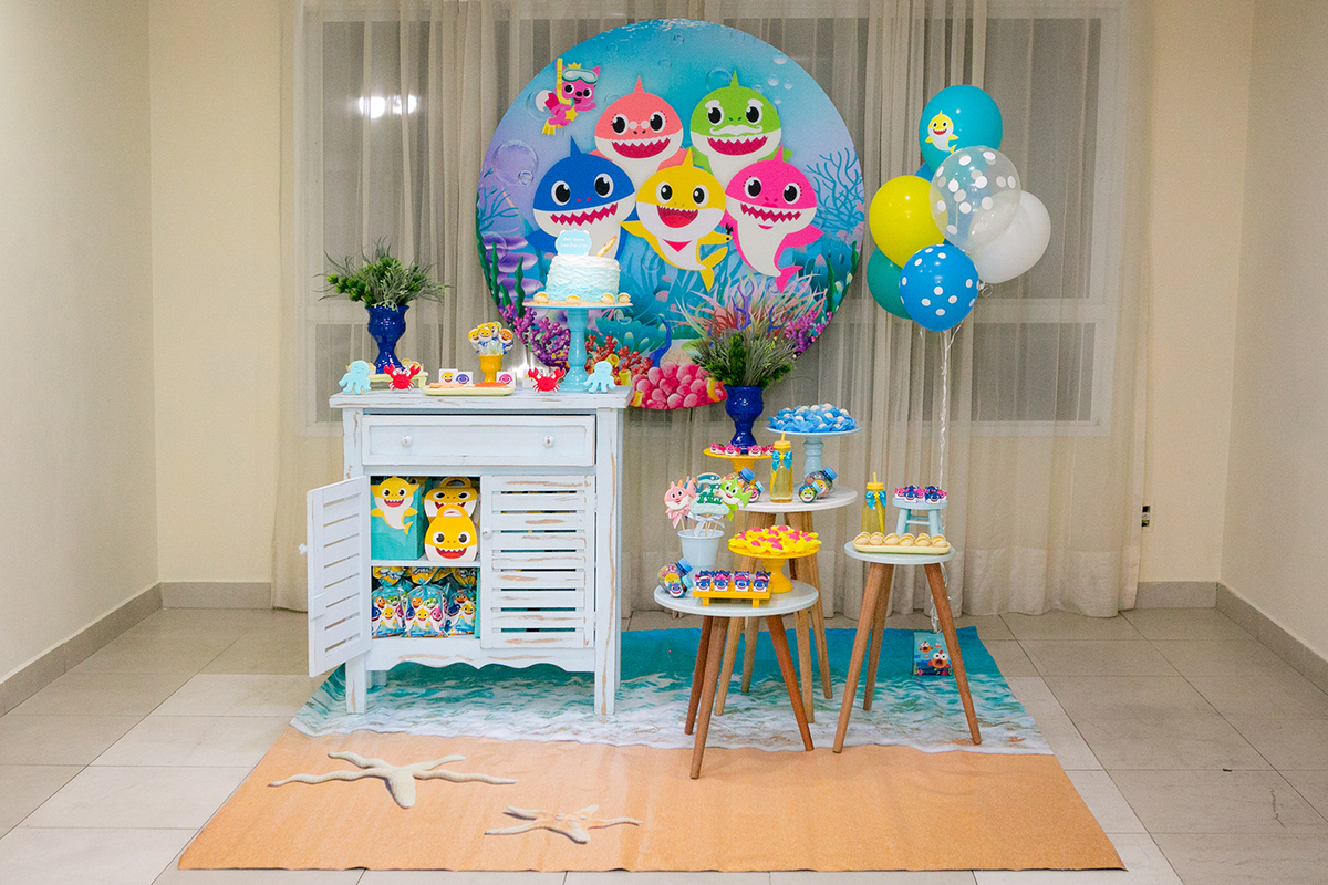 tendências festa infantil cores neutras