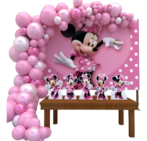 Como criar um painel de festa Minnie imersivo