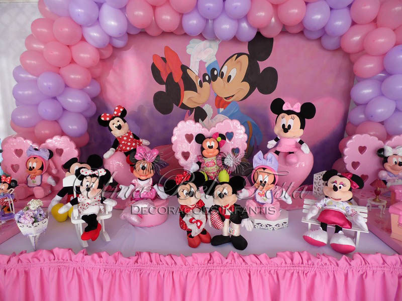 Como criar um painel de festa Minnie imersivo