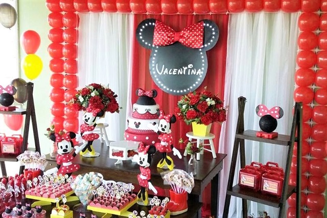 Ideias criativas de lembrancinhas para festa Minnie