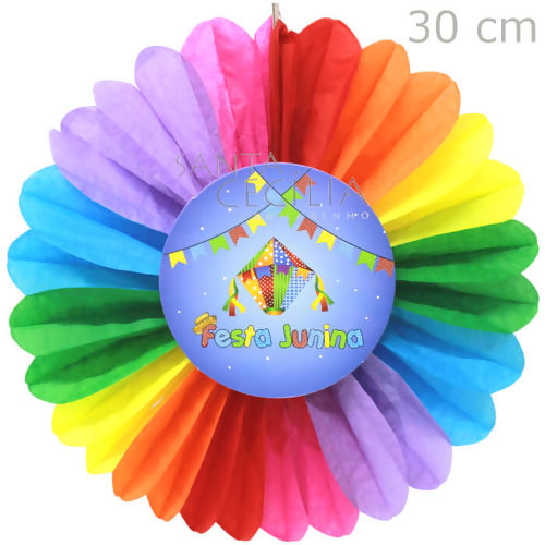 Guia Completo: Rosetas e Flores Gigantes para uma Decoração Junina Impactante