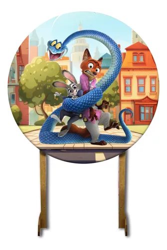 decoracao de festa zootopia