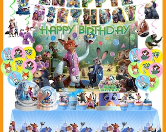 10 Ideias Criativas para Festa com Tema Zootopia