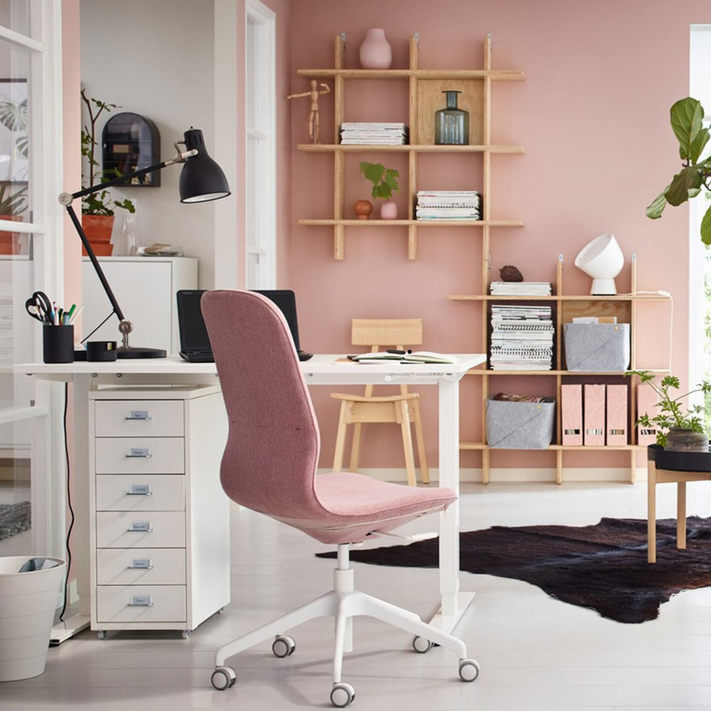 decoracao de home office feminino