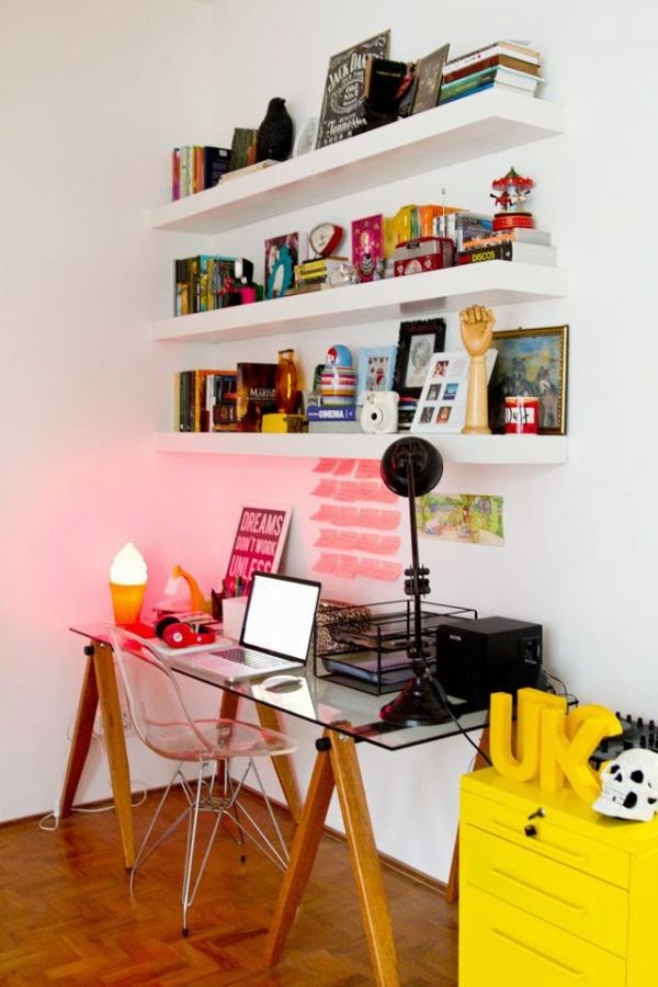 decoração home office feminino 2025