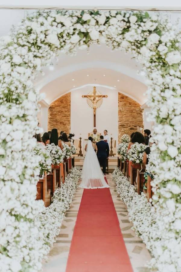 decoração de casamento para igreja 2025