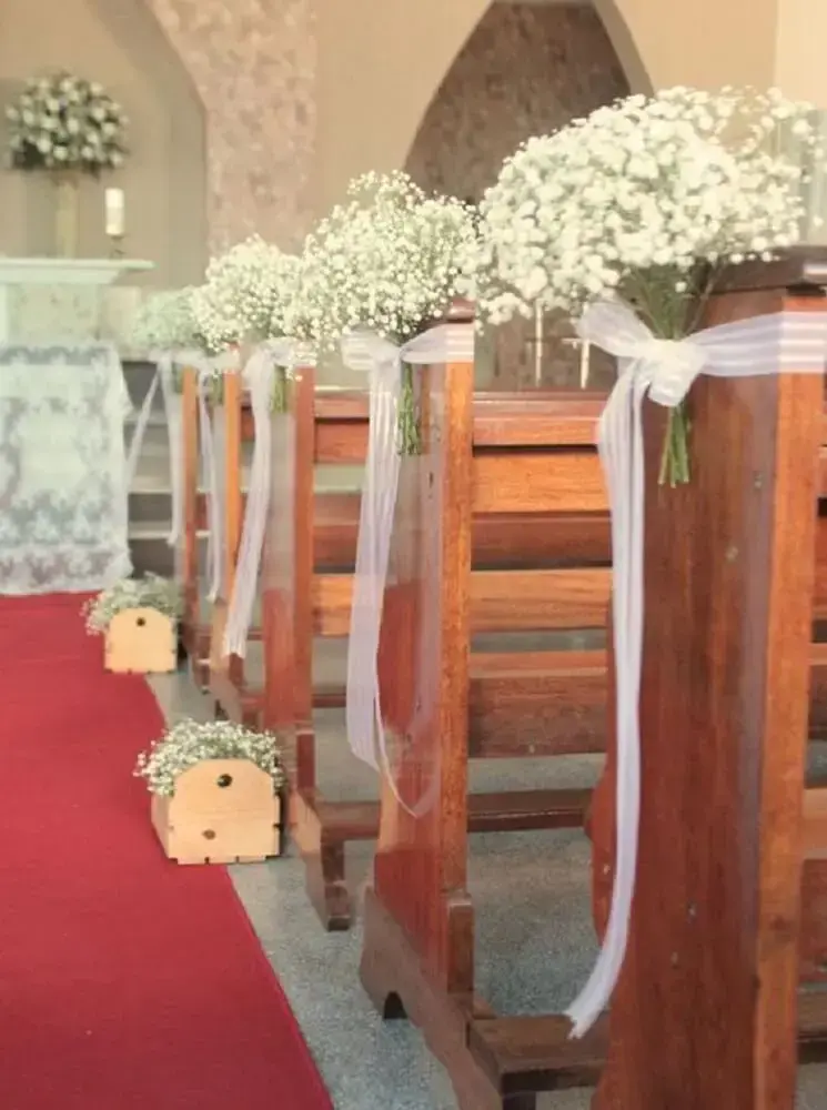 tendências de flores para casamento religioso