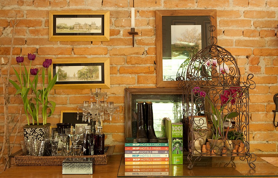 decoracao de jardim com gaiolas