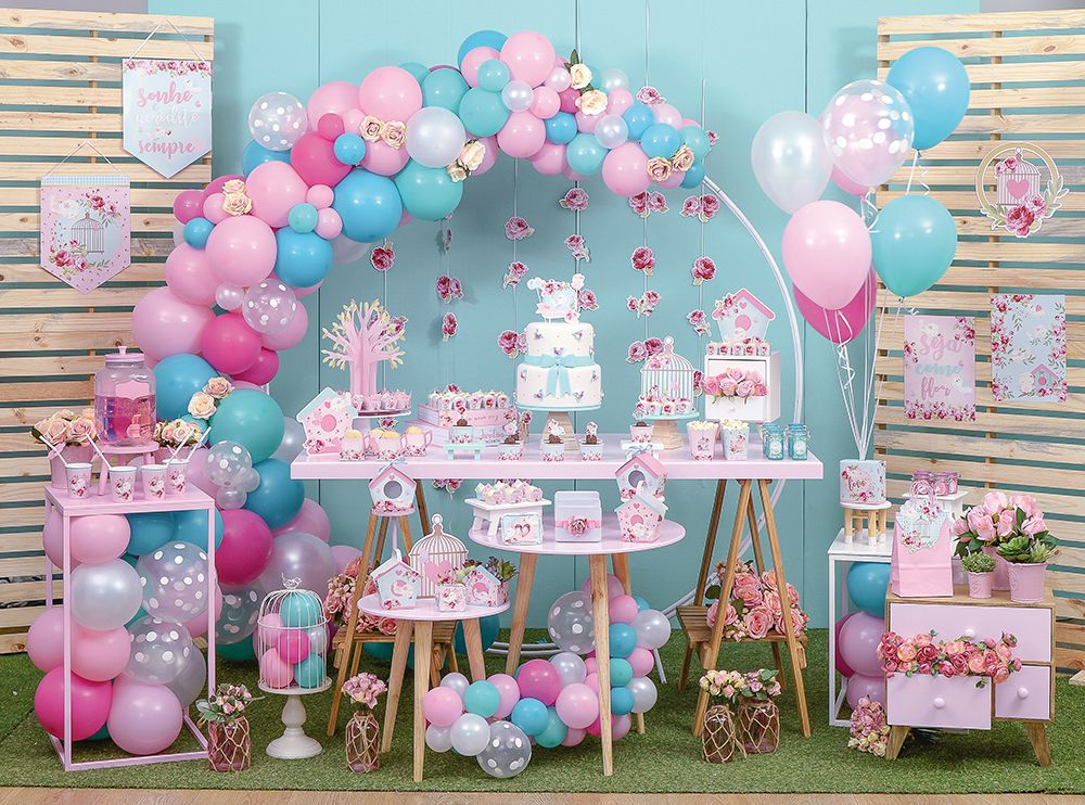 decoração jardim festa boho chic sustentável