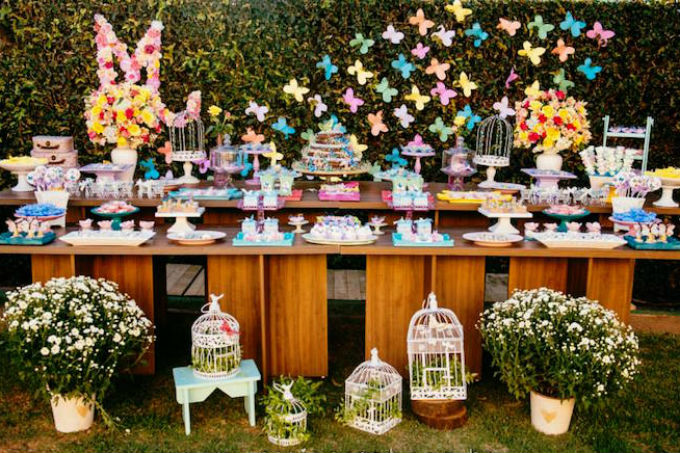 como decorar jardim para festa infantil 2025