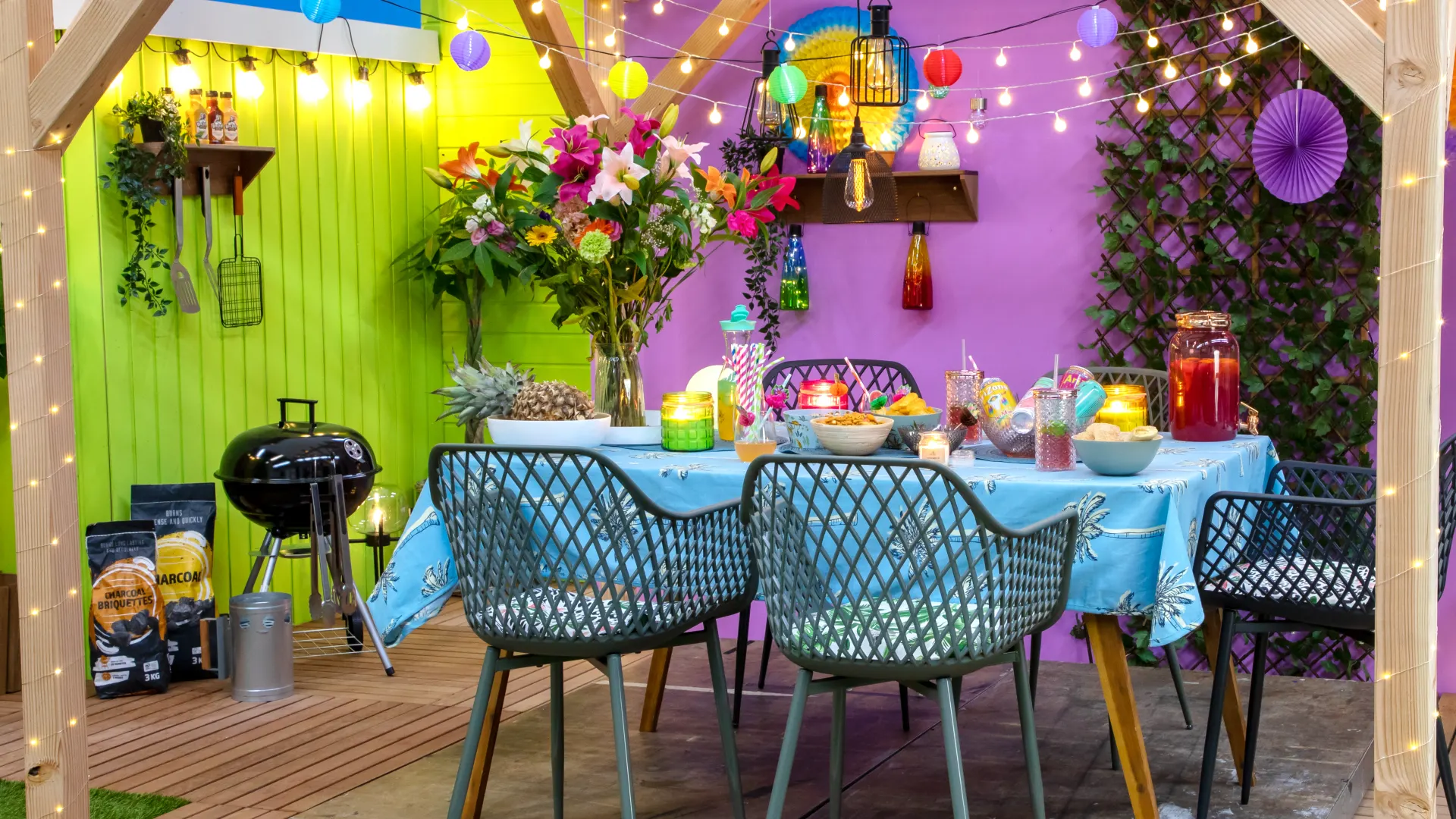 como decorar jardim para festa infantil 2025