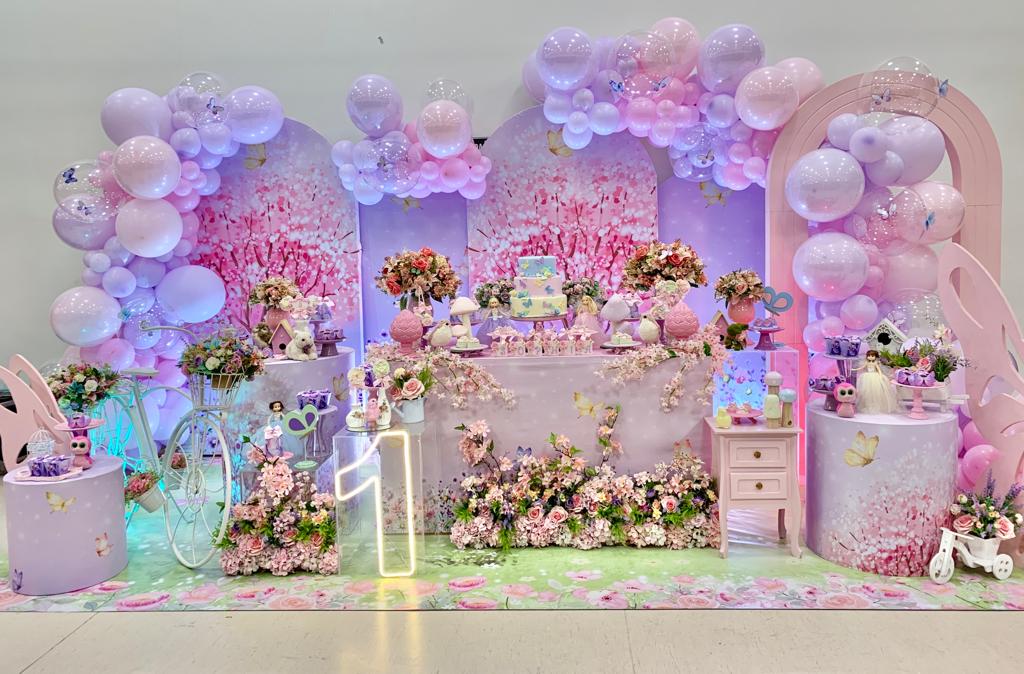 decoracao de jardim para festa