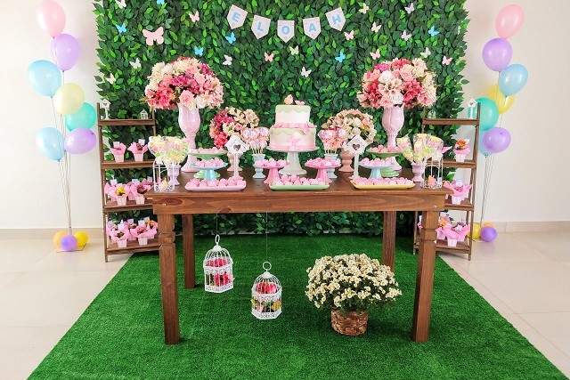 como decorar jardim para festa infantil 2025
