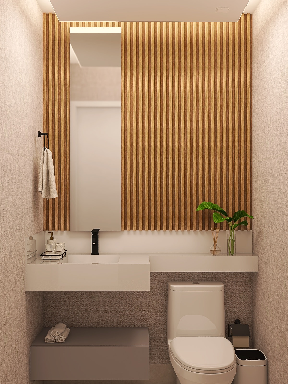 acessórios para lavabo pequeno