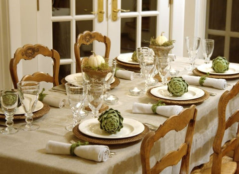 ideias centro de mesa sala de jantar orgânica