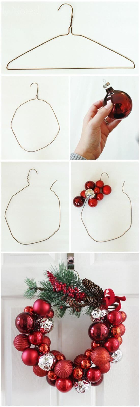 enfeites de natal rústicos e acessíveis