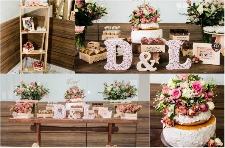 materiais naturais decoração de casamento