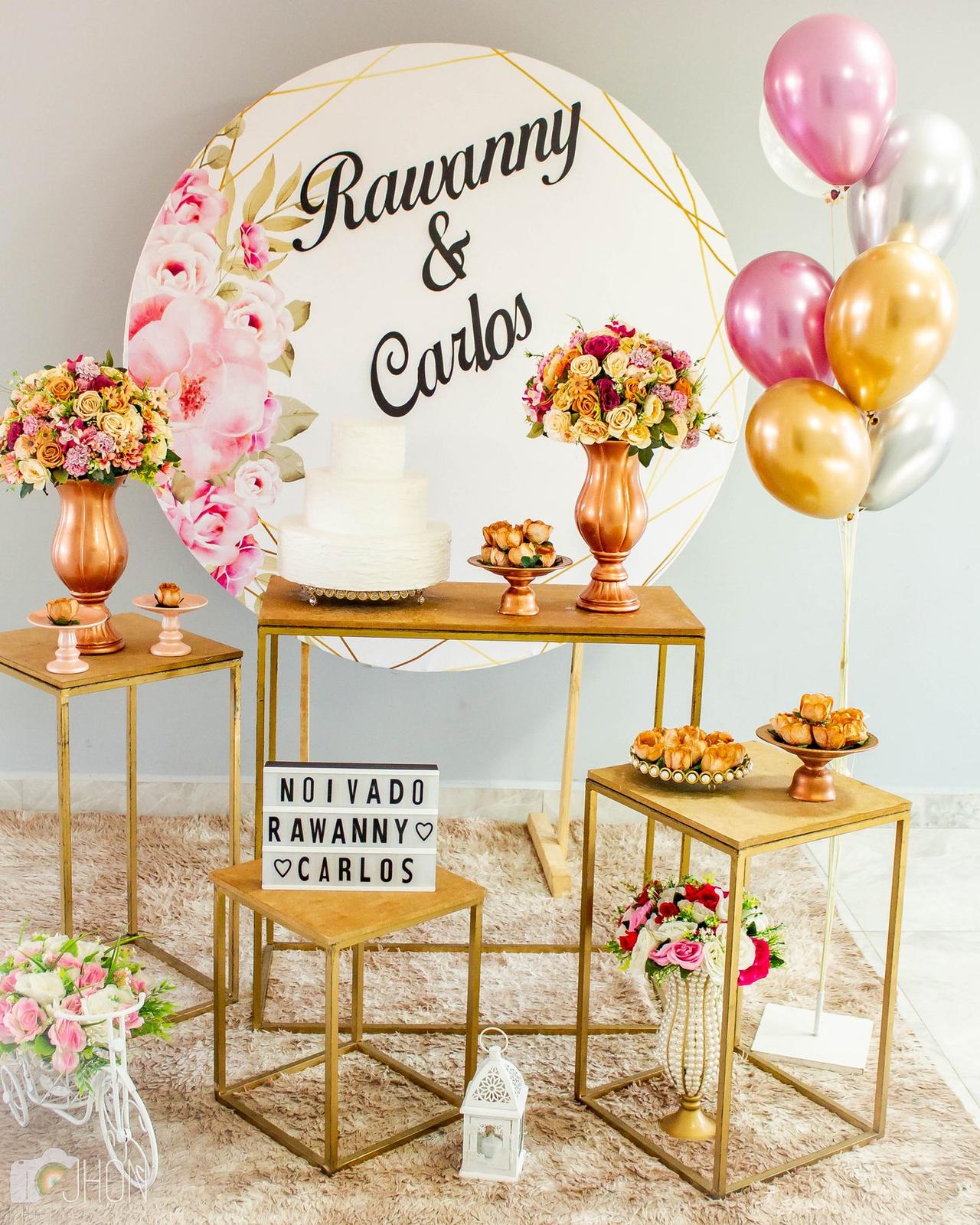 decoracao de noivado