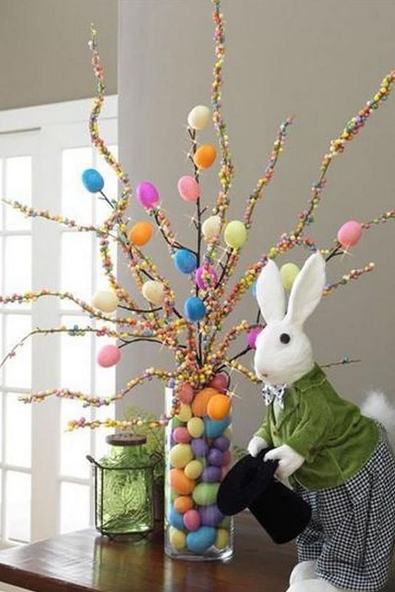 decoracao de pascoa simples