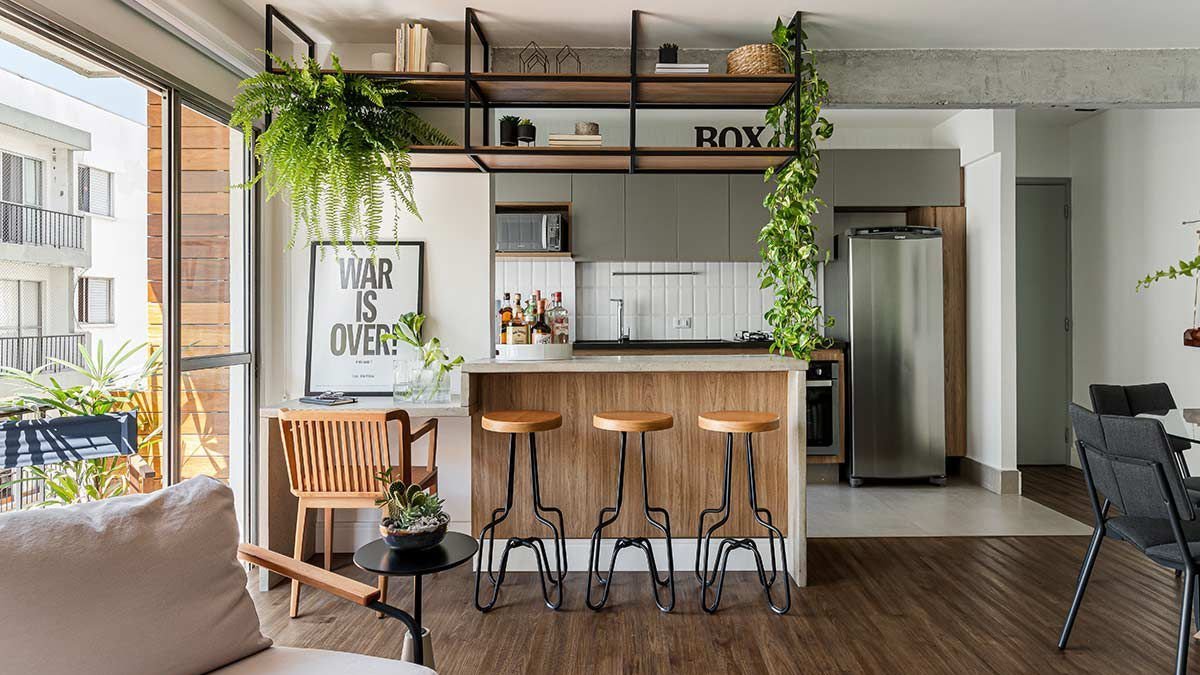 apartamento pequeno funcional e bonito