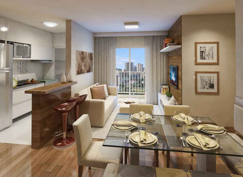 decoracao de pequenos apartamentos