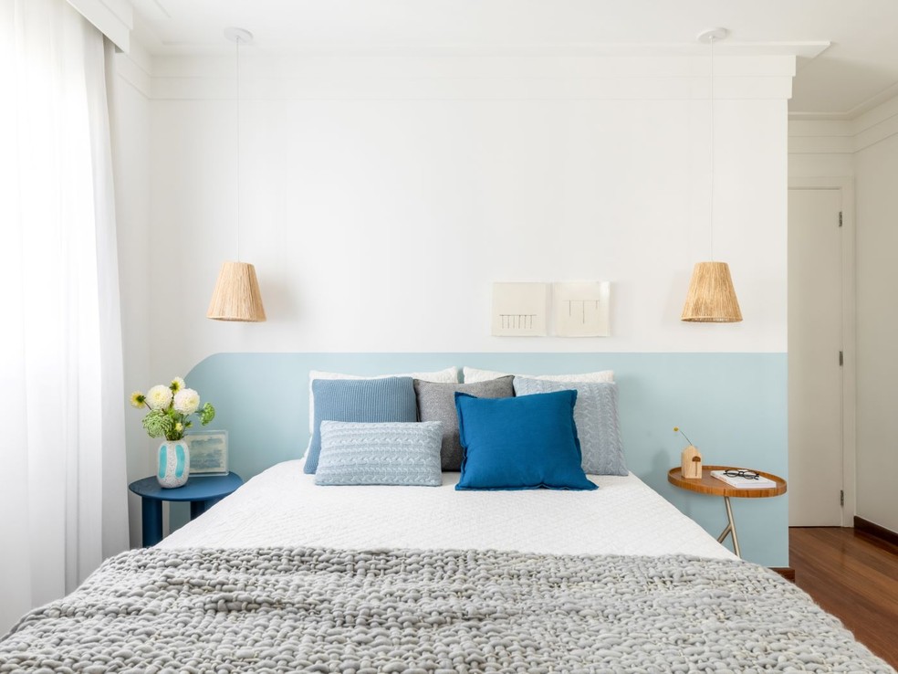 decoracao de quarto azul