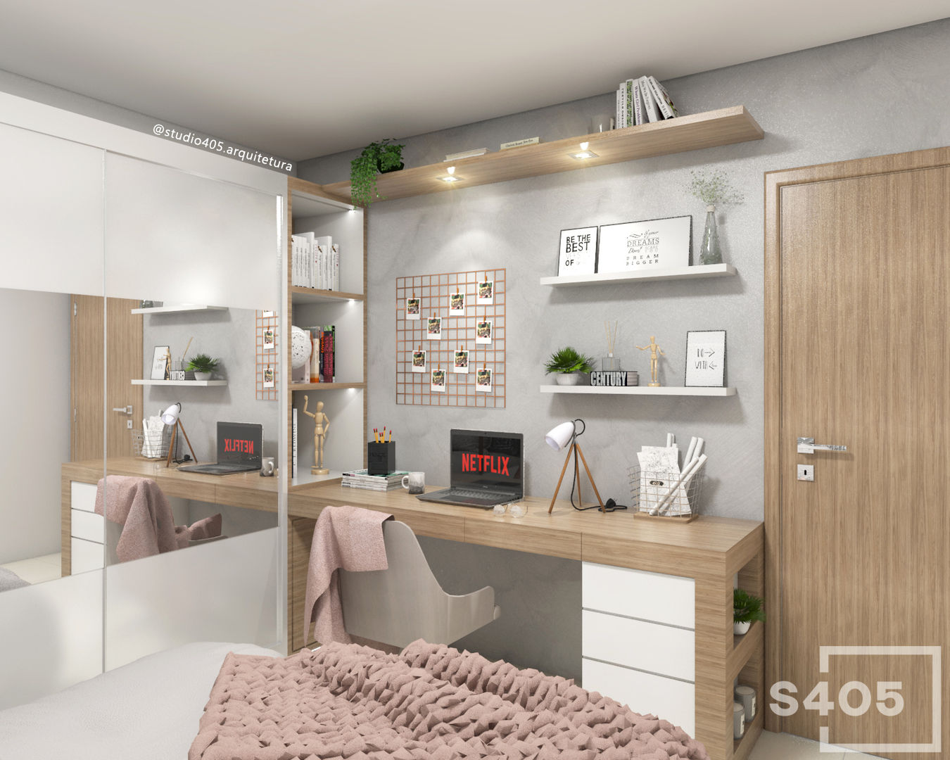 escrivaninha para quarto pequeno ideias