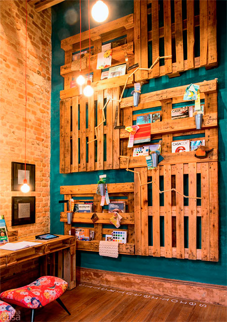 decoração com pallets criativas