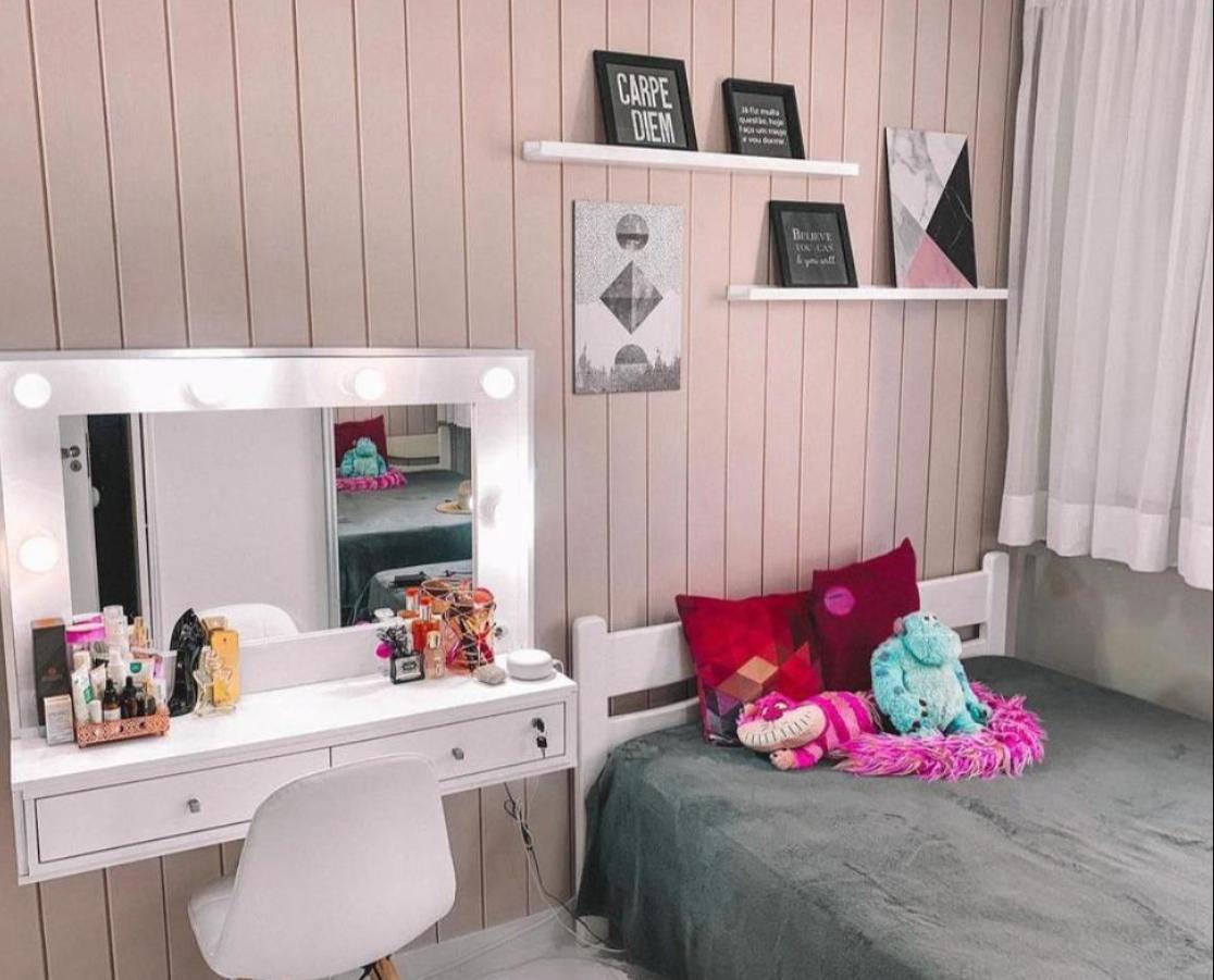 decoracao de quarto de adolescente feminino