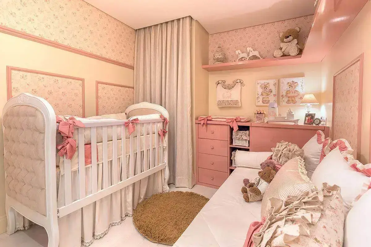 decoracao de quarto de bebe menina