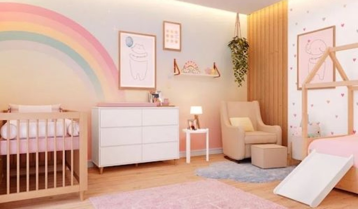 decoracao de quarto de bebe menina