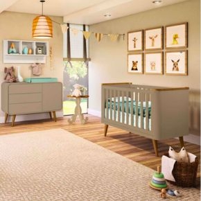 cores neutras para quarto de neném