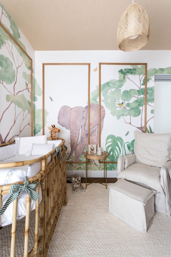 como decorar quarto de bebê com tema safari