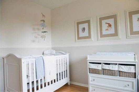 decoracao de quarto de bebe safari