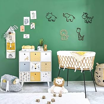 como decorar quarto de bebê com tema safari