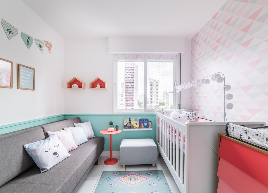 como decorar quarto de bebê gastando pouco