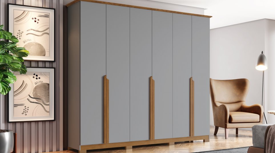 Guia completo de posicionamento do guarda-roupa no quarto